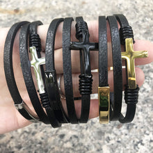Load image into Gallery viewer, Multilayer Cross Bracelet