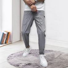 Load image into Gallery viewer, Men's High Stretch Multi-pocket Skinny Cargo Pants