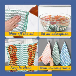 Microfiber Cleaning Rag (3PCS, 6PCS)