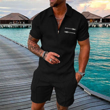 Load image into Gallery viewer, Men&#39;s Casual Printed Polo Suit