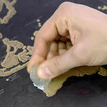 Load image into Gallery viewer, Scratch Map of the World