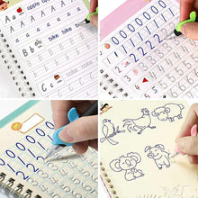 Load image into Gallery viewer, REUSABLE MAGIC HANDWRITING PRACTICE COPYBOOK