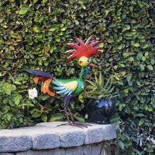 Load image into Gallery viewer, Funny garden rooster statue