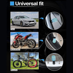 Universal Fluorescent Tire Valve Caps (4 PCS/Set)🚚