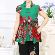 Load image into Gallery viewer, Elderly Cotton and Linen Two Piece Set