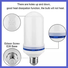 Load image into Gallery viewer, LED Flame Light Bulb With Gravity Sensing Effect
