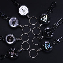 Load image into Gallery viewer, Keychain With Retractable Wire Cord (3 Pcs)