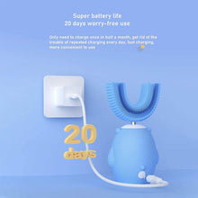 Load image into Gallery viewer, Smart 360 Degree U-shaped Children's Electric Toothbrush
