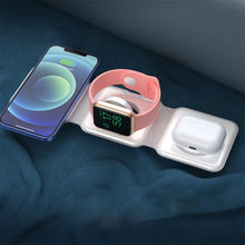Load image into Gallery viewer, Foldable 3-in-1 Wireless Charger