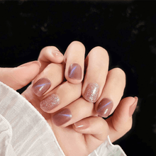 Load image into Gallery viewer, Mysterious Cat Eye Nail Patch with Jelly Gum (24PCS)