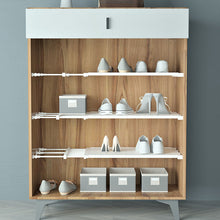Load image into Gallery viewer, Expandable Closet Tension Shelf Storage Rack