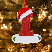 Load image into Gallery viewer, Personalized Christmas 24 Letter Ornaments
