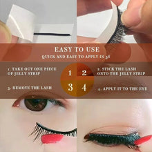Load image into Gallery viewer, Reusable Self-Adhesive Eyelash Jelly Strips
