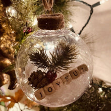 Load image into Gallery viewer, Transparent Christmas Decoration Balls