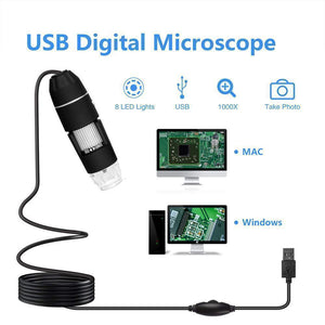 USB Digital Microscope LED PC-Connectable Digital