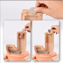 Load image into Gallery viewer, Piggy Bank Wood Gift For Boys and Girls