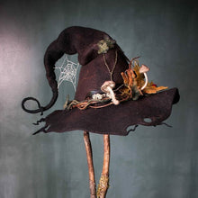 Load image into Gallery viewer, Halloween Party Felt Witch Hats