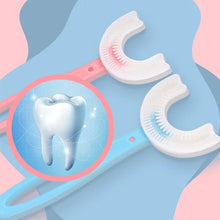 Load image into Gallery viewer, 360° Kids U-shaped Toothbrush