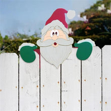 Load image into Gallery viewer, Christmas Themed Fence Decoration
