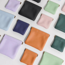 Load image into Gallery viewer, PU Leather Pocket Cosmetic Bag