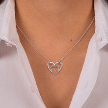 Load image into Gallery viewer, Two Hearts Infinity Necklace