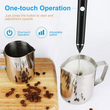 Load image into Gallery viewer, Handheld 2 in 1 Electric Mini Frother &amp; Whisk