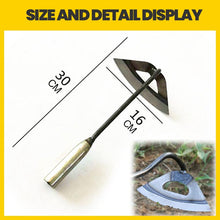 Load image into Gallery viewer, All-steel Hardened Hollow Hoe