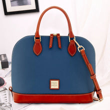 Load image into Gallery viewer, Pebble Leather Zip Zip Satchel