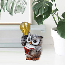 Load image into Gallery viewer, Owl Solar Ornament