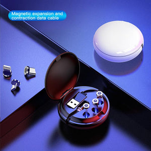 Mini Digital Magnetic 3-in-1 Charging Gadgets Storage Box