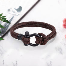 Load image into Gallery viewer, Nautical Braided Rope Bracelet