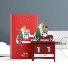 Load image into Gallery viewer, Calendar Block - Wooden Perpetual Desk Calendar