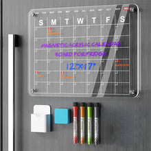 Load image into Gallery viewer, Magnetic Acrylic Calendar