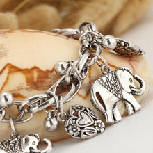 Load image into Gallery viewer, Handmade-Vintage Elephant Anklet