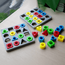 Load image into Gallery viewer, Shape Matching Game Color Sensory Educational Toy