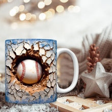Load image into Gallery viewer, 3D Vintage Baseball Mug