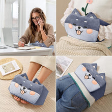 Load image into Gallery viewer, Plush Refillable Hot Water Bottle Belt