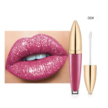 Load image into Gallery viewer, (🎄Christmas sale -50% OFF) Diamond Lip Gloss Matte To Glitter Liquid Lipstick Waterproof