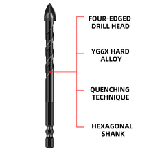 Load image into Gallery viewer, Hexagonal Shank Triangle Drill Set