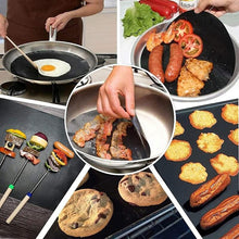 Load image into Gallery viewer, New Cuttable Non-Stick BBQ Grill Mats with Cutting Box💗
