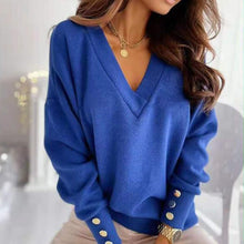 Load image into Gallery viewer, V-neck Knitted Sweater