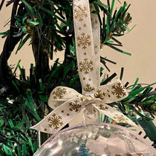 Load image into Gallery viewer, Christmas tree decoration transparent ball