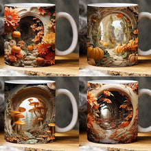 Load image into Gallery viewer, Pumpkin Cracked Hole Mug