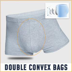 Breathable Men Ice Silk Boxer, Honeycomb Ventilation Design