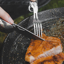 Load image into Gallery viewer, Folding Cutlery Portable Corkscrew