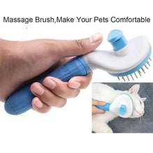 Load image into Gallery viewer, Premium Pets Self Cleaning Slicker Brush
