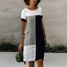 Load image into Gallery viewer, Check Print Dress