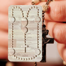 Load image into Gallery viewer, Wooden Rosary Board