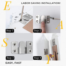 Load image into Gallery viewer, Stainless Steel Interlock Hanging Buckle