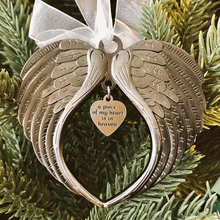 Load image into Gallery viewer, Christmas ornaments angel wings bell-memorial christmas gift